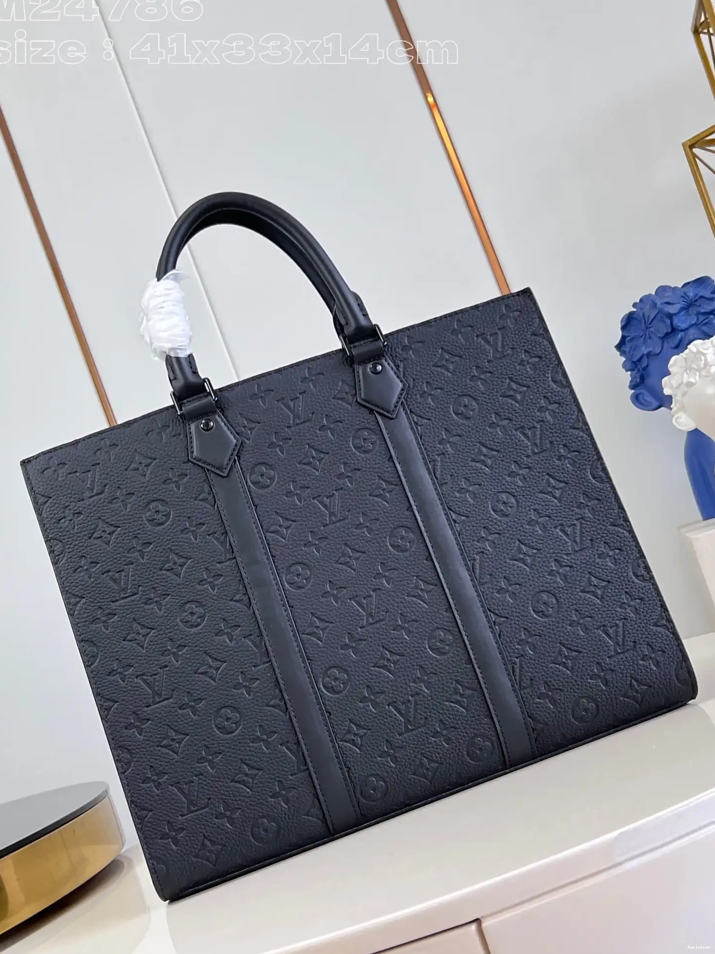 24H-41*33*14CM VUITTON LOUIS Plat Sac 0606